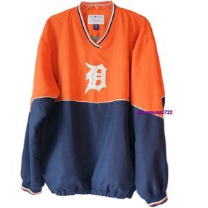 Detroit Tigers MLB Genuine Pullover Jacket Size XL